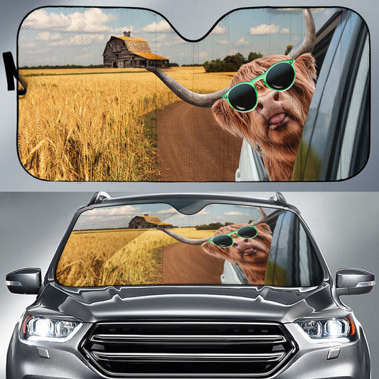 Joycorners Highland Happiness 3D Sun Shade