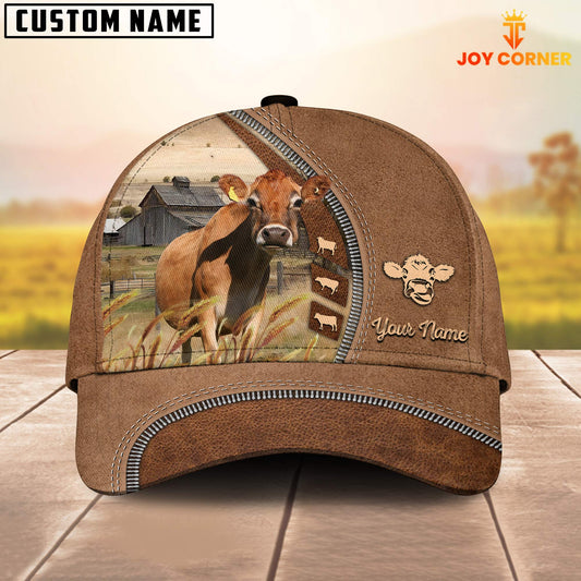 Joycorners Jersey Farming Land Customized Name Cap