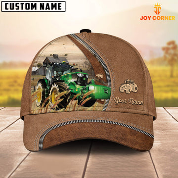 Joycorners Tractor Farming Land Customized Name Cap