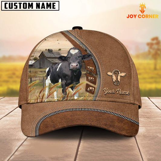 Joycorners Holstein Farming Land Customized Name Cap