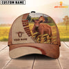 Joycorners Personalized Name Red Angus Farm Barn Cap