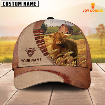 Joycorners Personalized Name Highland Farm Barn Cap