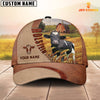 Joycorners Personalized Name Holstein Farm Barn Cap