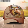 Joycorners Personalized Name Texas Longhorn Farm Barn Cap