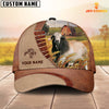 Joycorners Personalized Name Brahman Farm Barn Cap