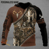 Joycorners Customized Name Deer Hunting 3D Design All Over Printed