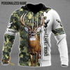 Joycorners Customized Name Deer Hunting 2 3D Design All Over Printed