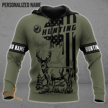 Joycorners Customized Name Hunting 4 3D Design All Over Printed