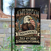 Joycorners America 250 Eagle of Independence Garden Flag