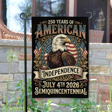 Joycorners America 250 Eagle of Independence Garden Flag