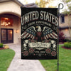 Joycorners America 250 Liberty and Faith Garden Flag