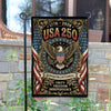 Joycorners America 250 Faith and Freedom Garden Flag