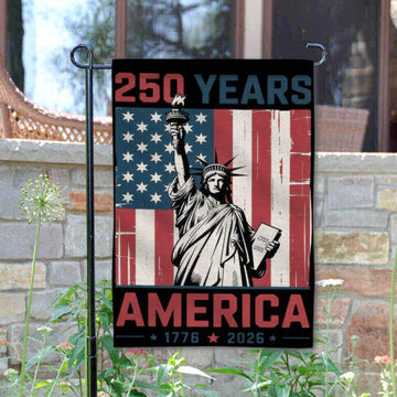 Joycorners America 1776-2026 Liberty Tribute Garden Flag
