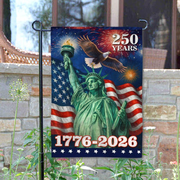 Joycorners America 1776-2026 Anniversary Garden Flag