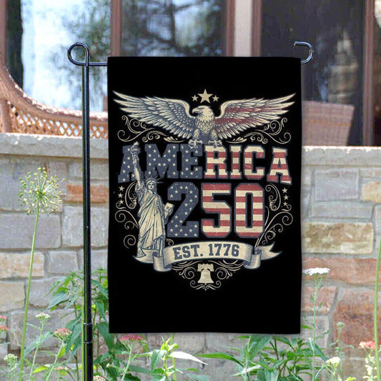 Joycorners America 250 Independence Celebration Garden Flag