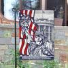 Joycorners America Semiquincentennial Patriotic Garden Flag