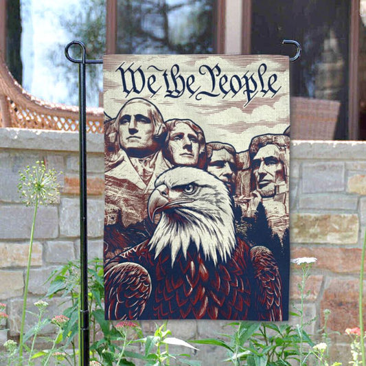 Joycorners America 250 Eagle We The People Garden Flag