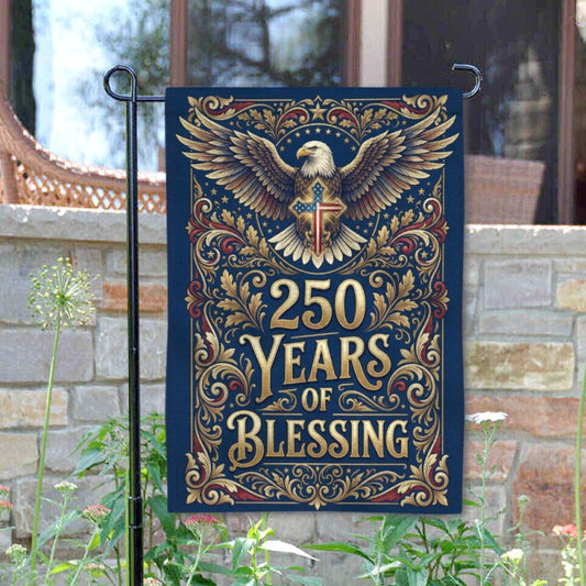 Joycorners America 250 Freedom Celebration Garden Flag