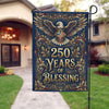 Joycorners America 250 Freedom Celebration Garden Flag
