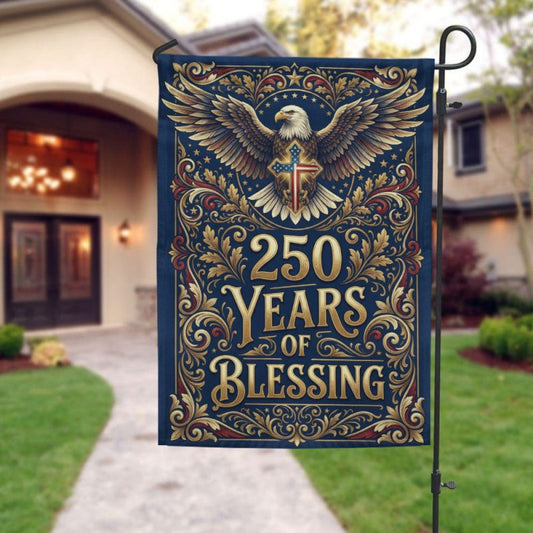 Joycorners America 250 Freedom Celebration Garden Flag