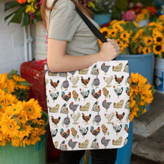 Joycorners Chicken Pattern Tote Bag 2023