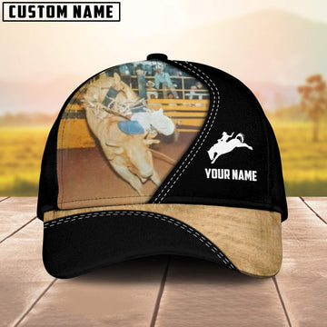 Joycorners Custom Image Black Customized Name Cap For Lucia