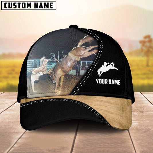 Joycorners Custom Image Black Customized Name Cap For Lucia