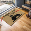 Joycorners Tractor Custom Farm Name Custom Year Coir Doormat