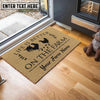 Joycorners Chicken Life Is Better On The Farm Custom Name Coir Doormat