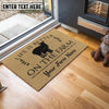 Joycorners Sheep Life Is Better On The Farm Custom Name Coir Doormat