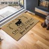 Joycorners Goat Life Is Better On The Farm Custom Name Coir Doormat