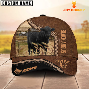 Joycorners Black Angus Customized Name 3D Printed Cap