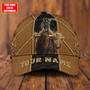 Joycorners Rodeo - Bull Riding Personalized Name Mandala Rope Pattern Cap