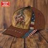 Joycorners Rodeo - Bull Riding Personalized Name Brown Cap