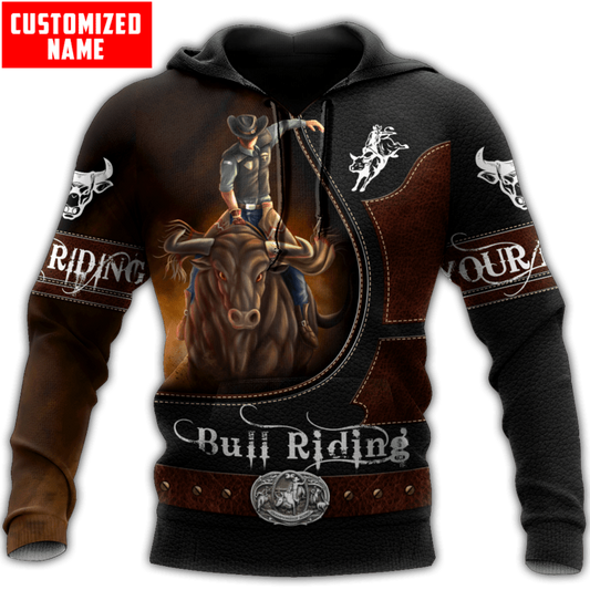 Joycorners Rodeo - Bull Riding Personalized Name Shirts