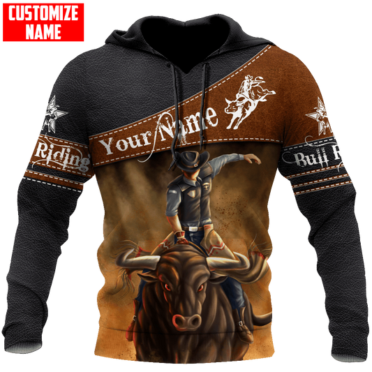 Joycorners Rodeo - Bull Riding Personalized Name Shirts