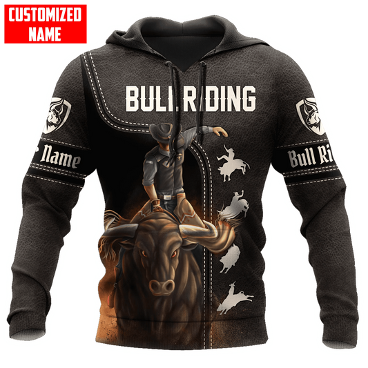 Joycorners Rodeo - Bull Riding Personalized Name Shirts