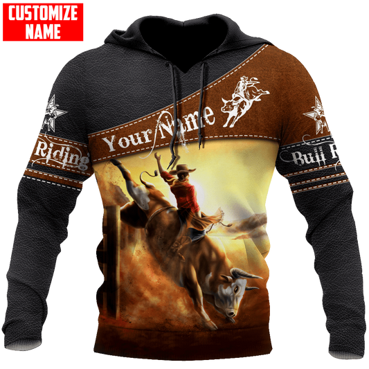 Joycorners Rodeo - Bull Riding Personalized Name Shirts