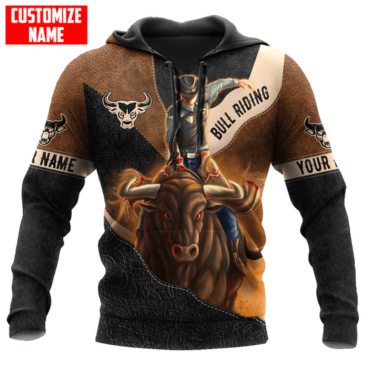 Joycorners Rodeo - Bull Riding Personalized Name Shirts