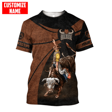 Joycorners Rodeo - Bull Riding Personalized Name Shirts