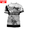 Joycorners Rodeo - Bull Riding Personalized Name Shirts