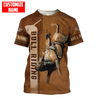 Joycorners Rodeo - Bull Riding Personalized Name Shirts