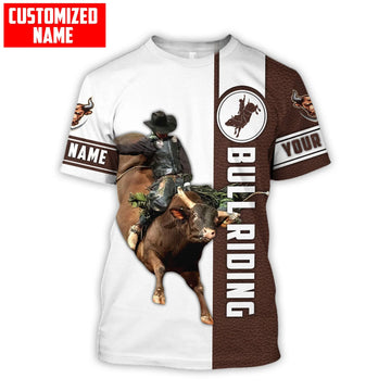 Joycorners Rodeo - Bull Riding Personalized Name Shirts