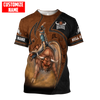 Joycorners Rodeo - Bull Riding Personalized Name Shirts