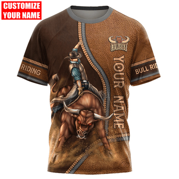 Joycorners Rodeo - Bull Riding Personalized Name Shirts