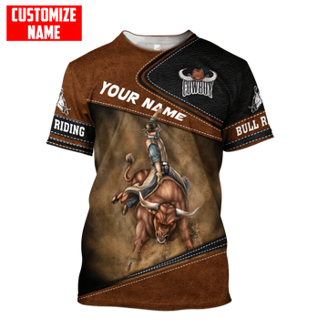 Joycorners Rodeo - Bull Riding Personalized Name Shirts