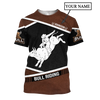 Joycorners Rodeo - Bull Riding Personalized Name Shirts