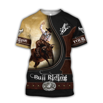 Joycorners Rodeo - Bull Riding Personalized Name Shirts