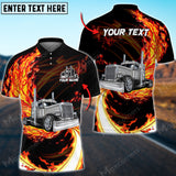 Joycorners Truck Personalized Name Shirt For Truck Driver, Trucking Gift 3D Shirt
