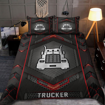Joycorners Trucker Bedding Set For Truck Driver